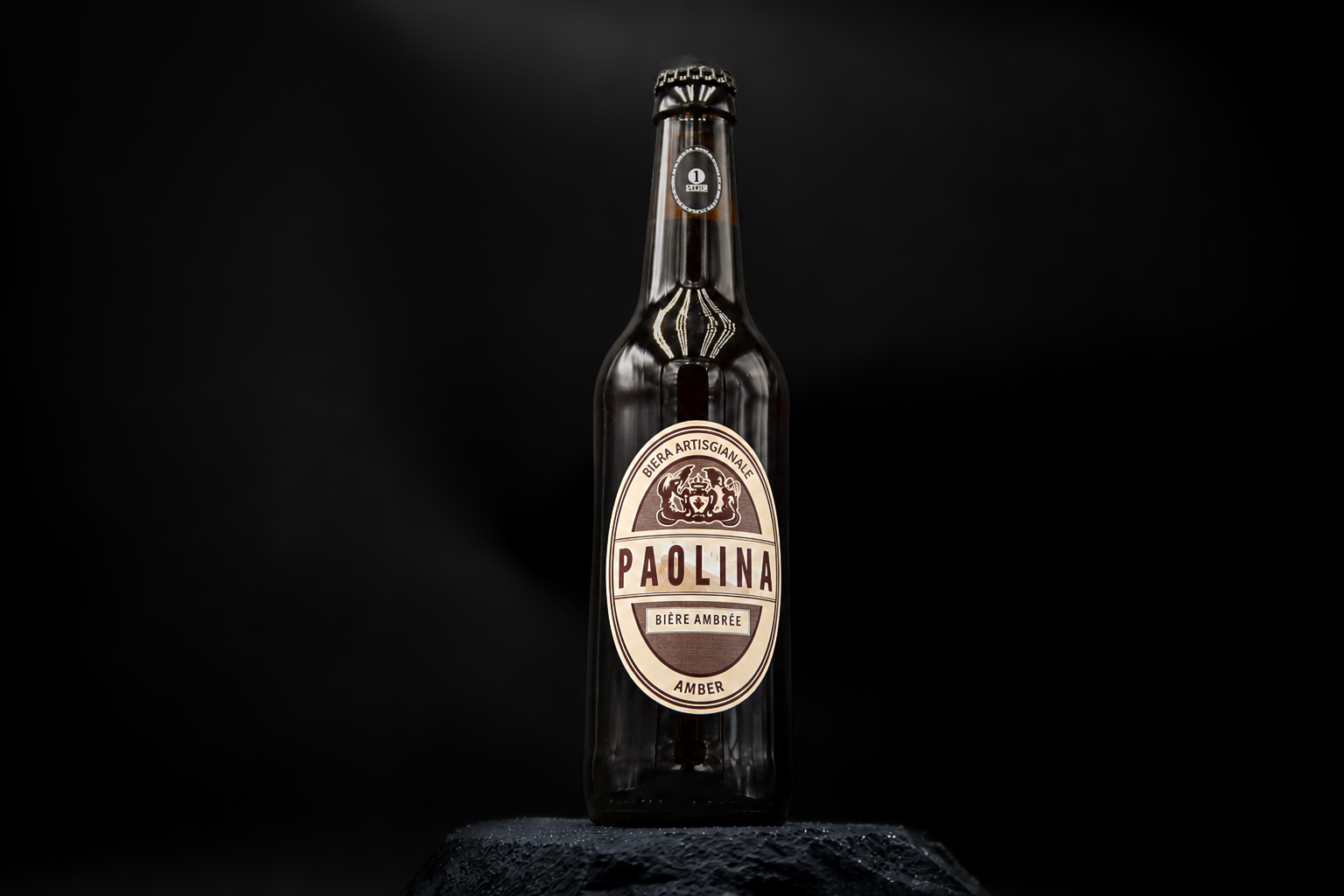 Bière ambrée Paolina 33cl